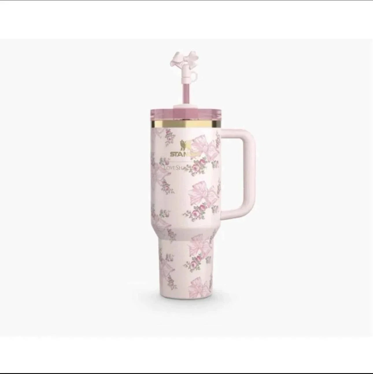 LoveShackFancy x Stanley | 40 OZ Rosa Beaux Pink