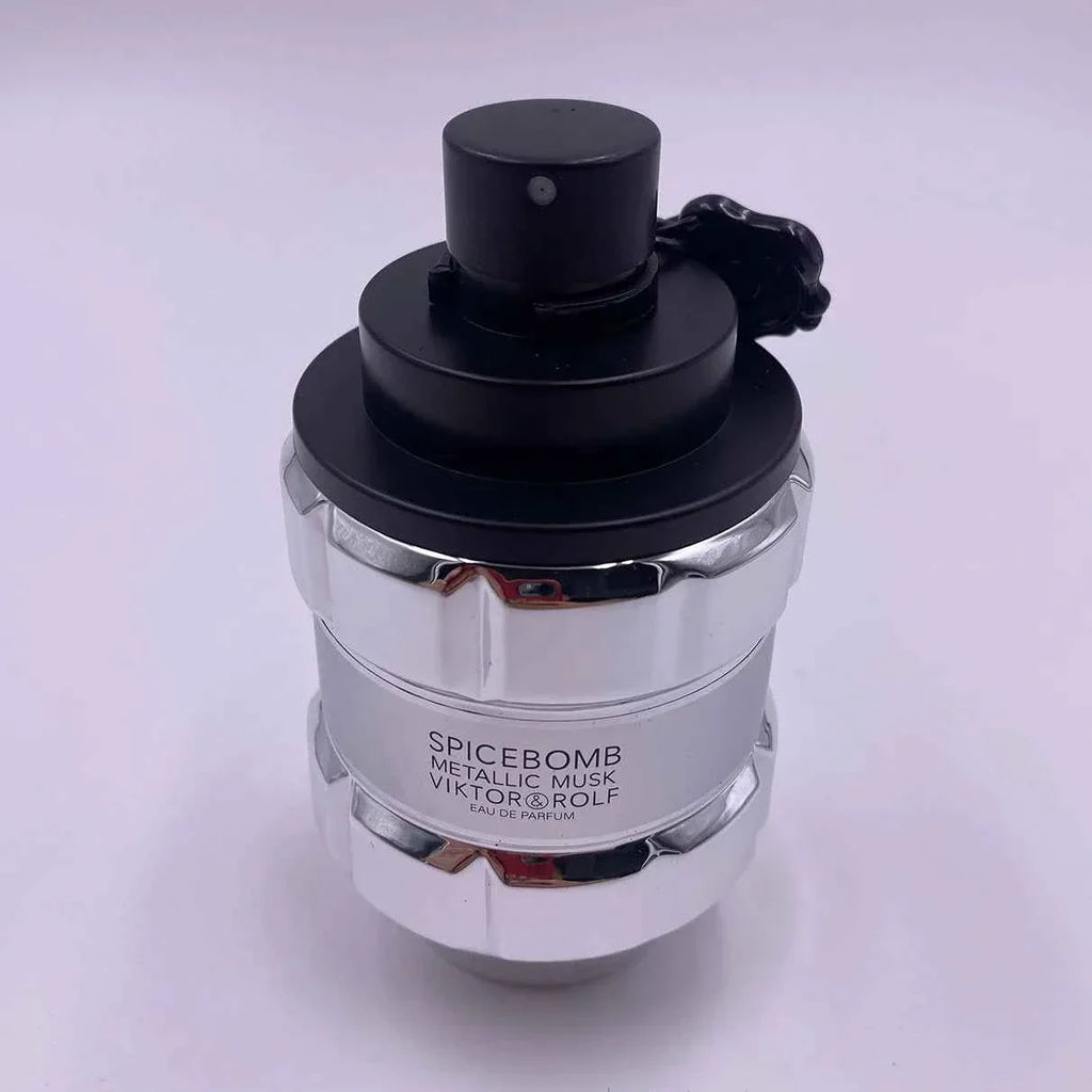 Viktor & Rolf Spicebomb Metallic Musk 3oz EDP Spray for Men New Sealed In Box
